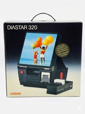OSRAM Diastar 200 Slide Viewer for 50mm Slides Vintage- BRAND NEW IN BOX